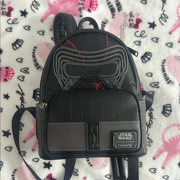 Star Wars Black and Gray Backpack - Picture 1 of 4